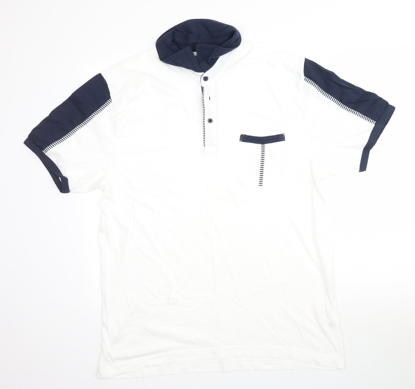 Preworn Mens White    Polo Size L