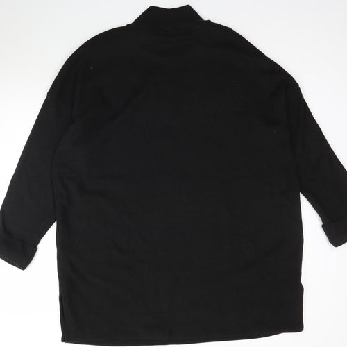 F&F Womens Black   Pullover Jumper Size 22  - Lightning Bolt