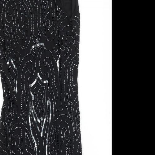 Lace & Beads Womens Black   Bodycon  Size S