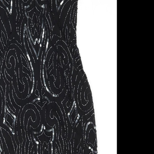 Lace & Beads Womens Black   Bodycon  Size S