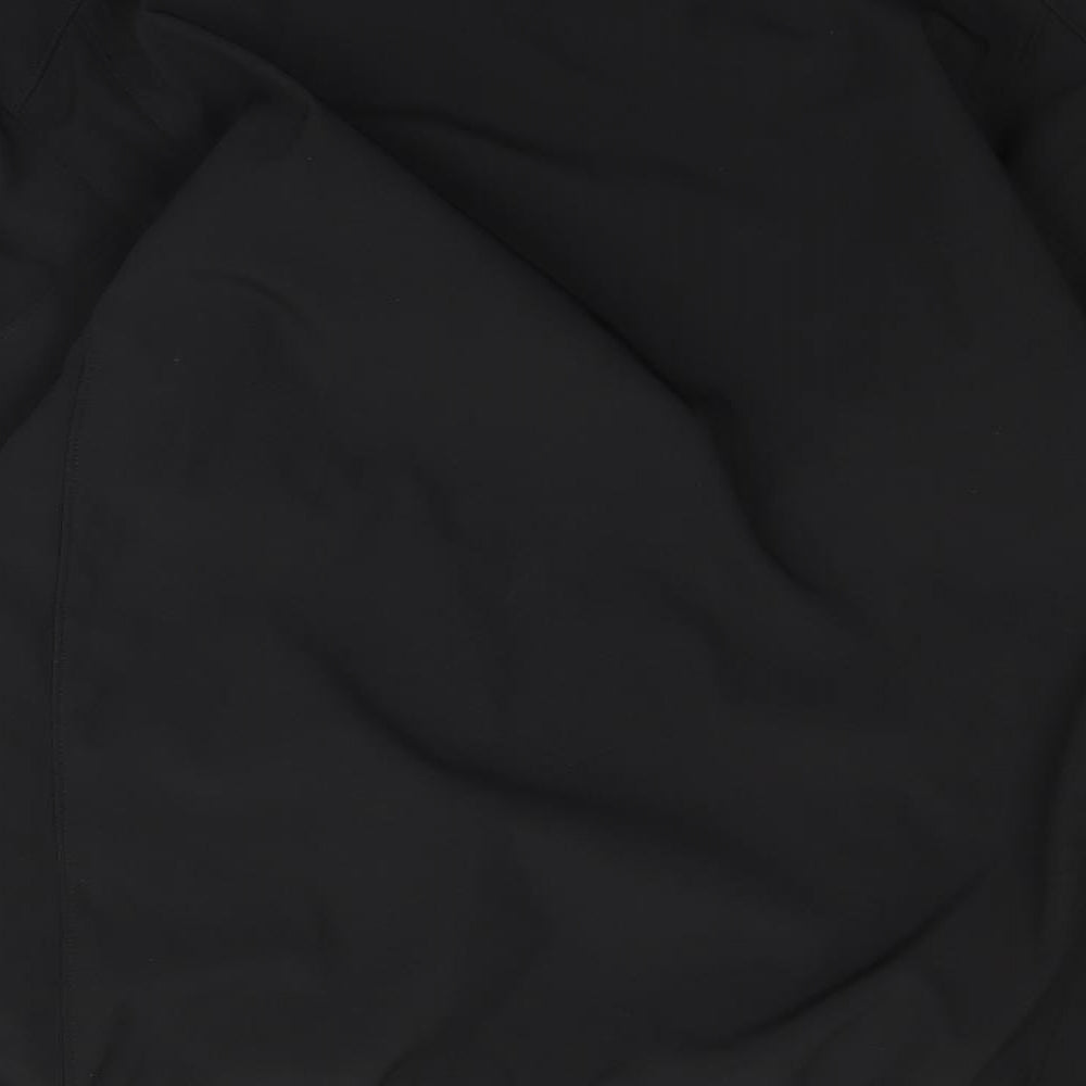 Wenaas Womens Black   Windbreaker Coat Size 2XL