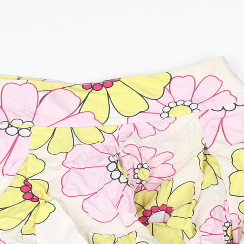 Joules Girls Multicoloured Floral  Flare Skirt Size 4 Years