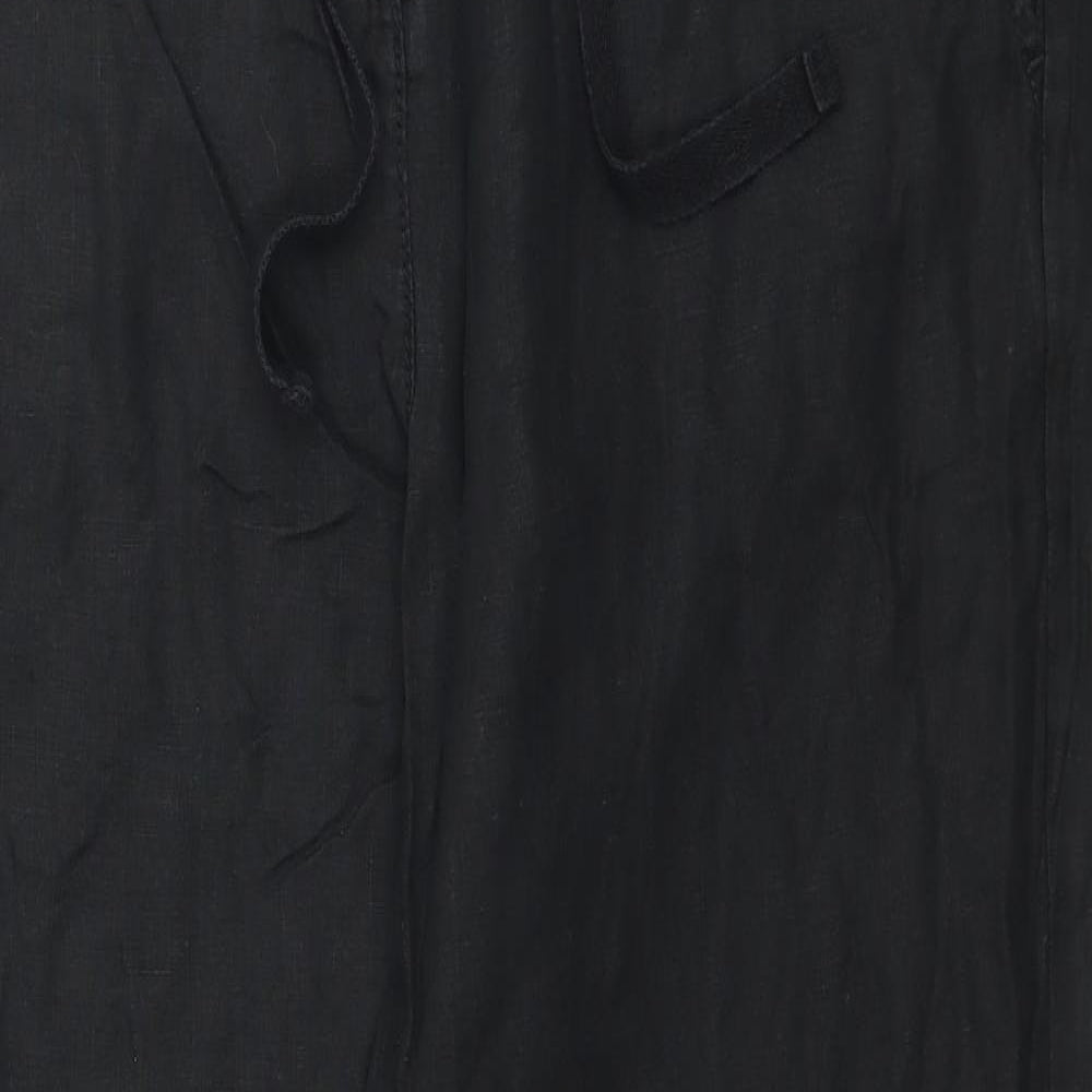 Marks and Spencer Womens Black   Trousers  Size 16 L32 in