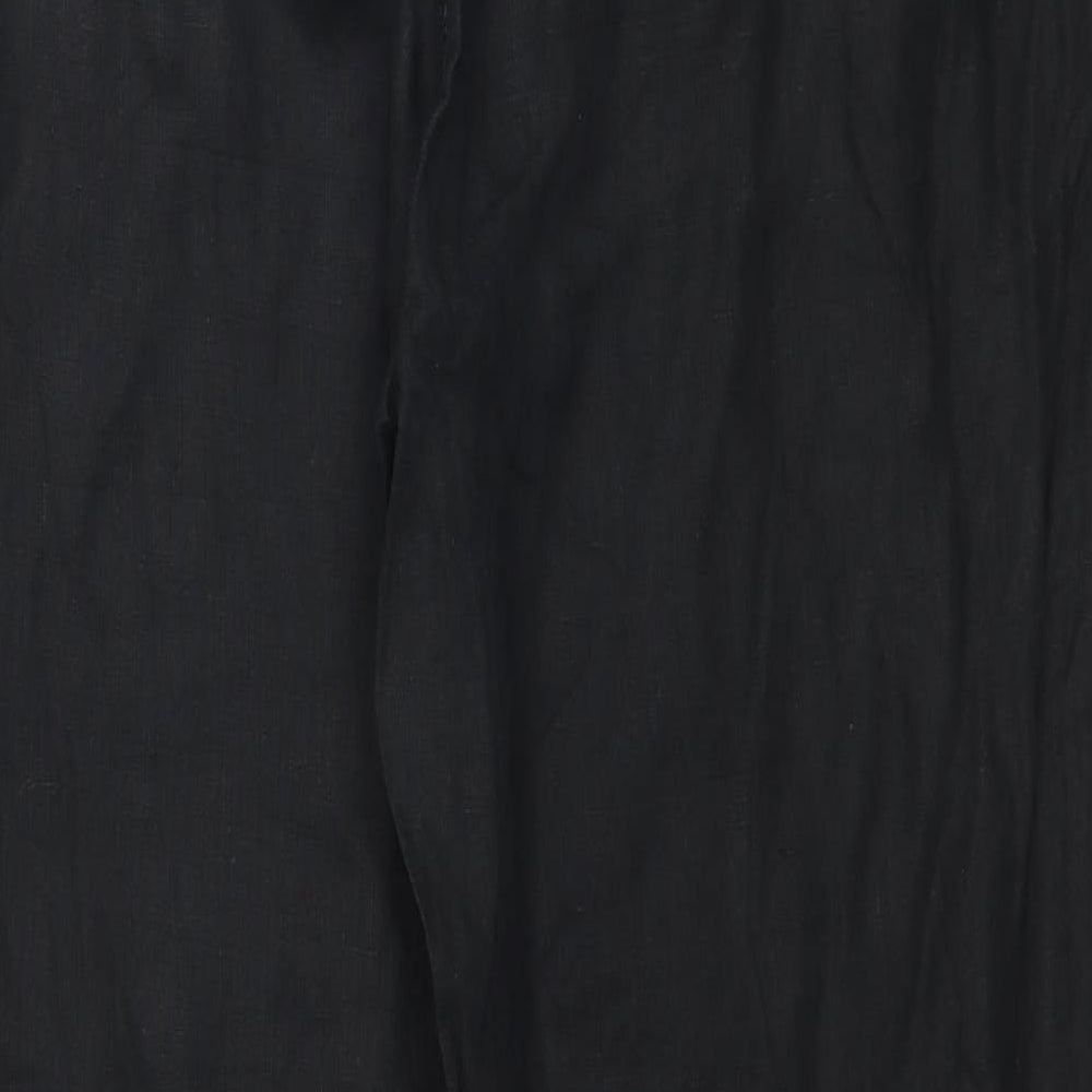 Marks and Spencer Womens Black   Trousers  Size 16 L32 in