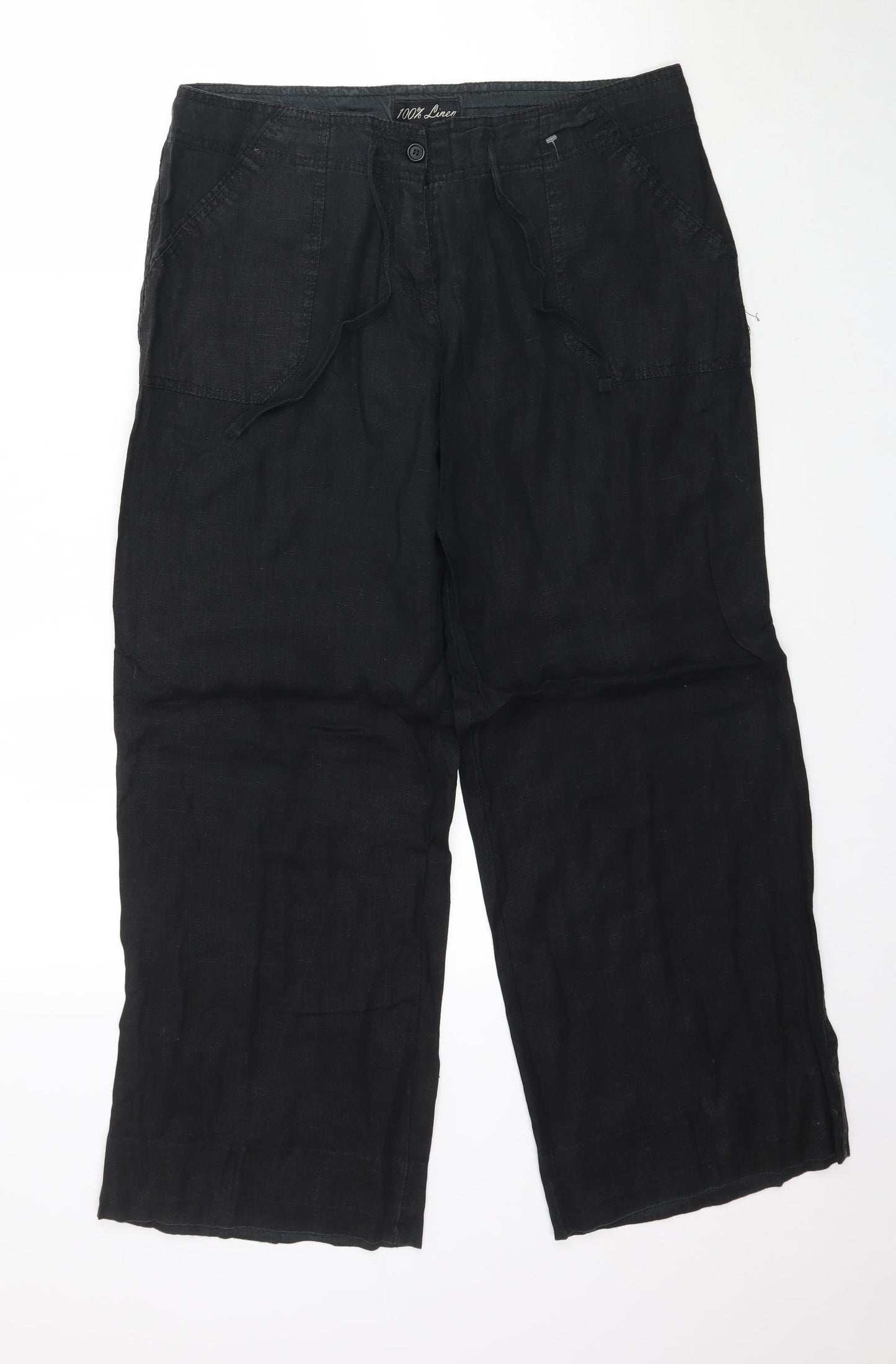 Atmosphere Womens Black   Trousers  Size 12 L29 in