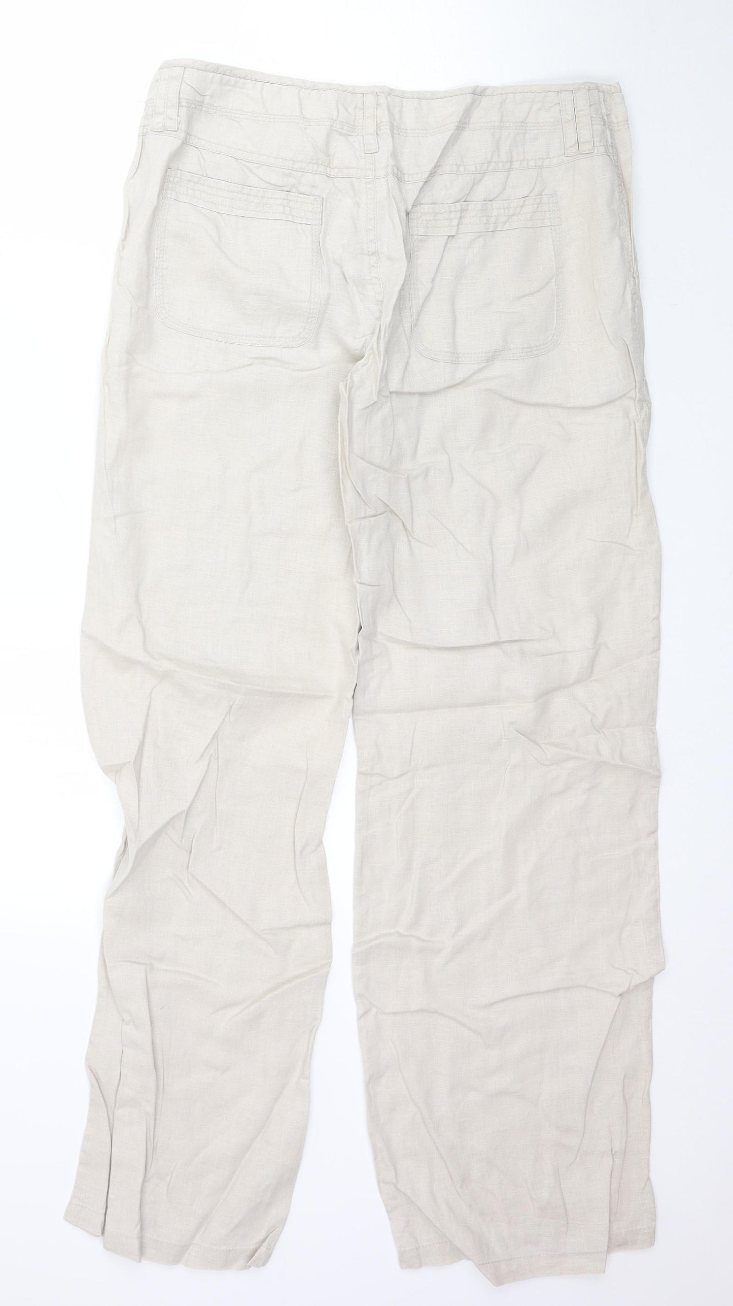 Miss Selfridge Womens Grey   Trousers  Size 12 L32 in