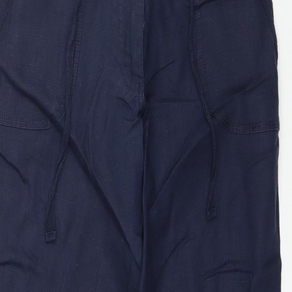 Atmosphere Womens Blue   Trousers  Size 8 L30 in
