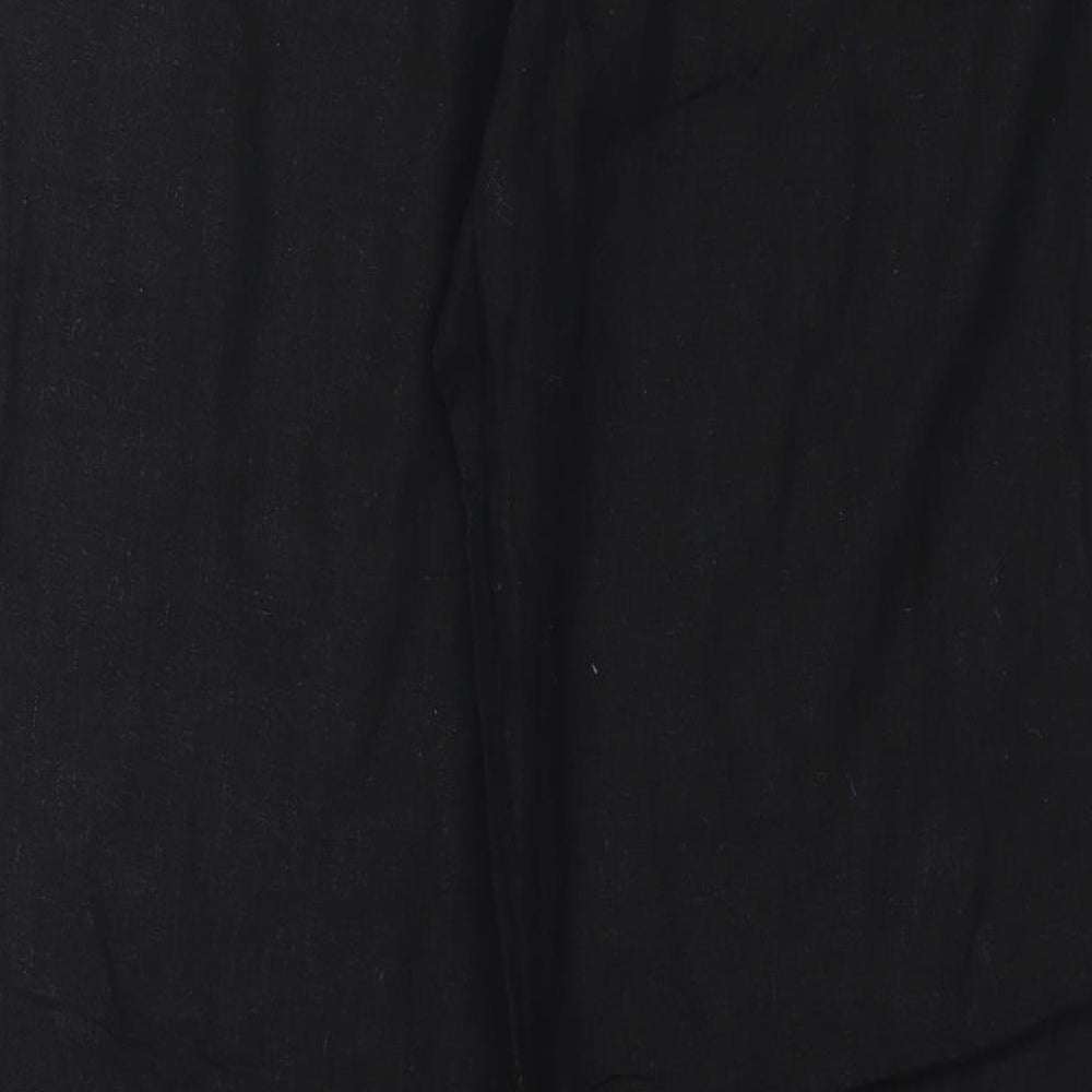 F&F Womens Black   Trousers  Size 14 L30 in