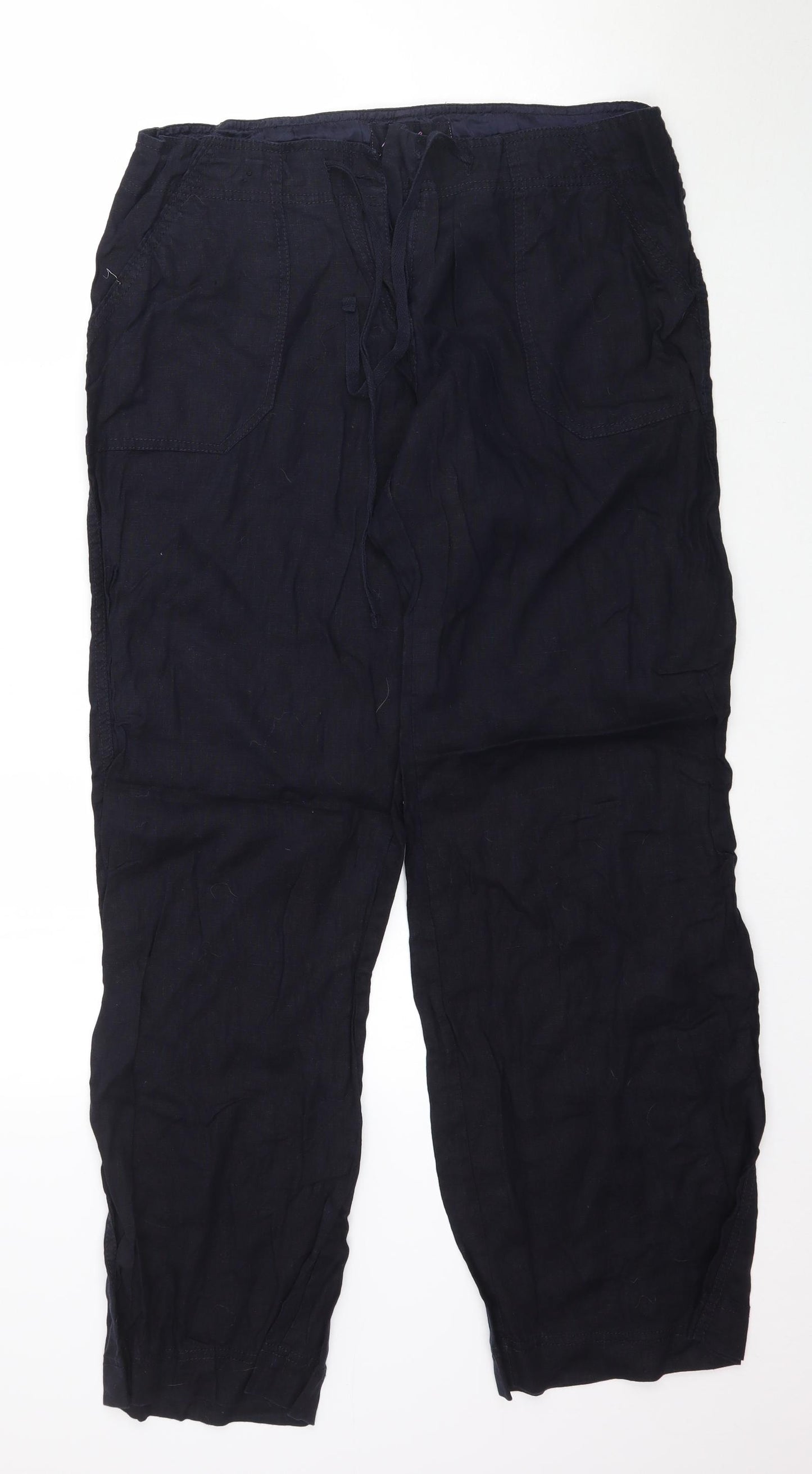 Atmosphere Womens Blue   Trousers  Size 14 L31 in