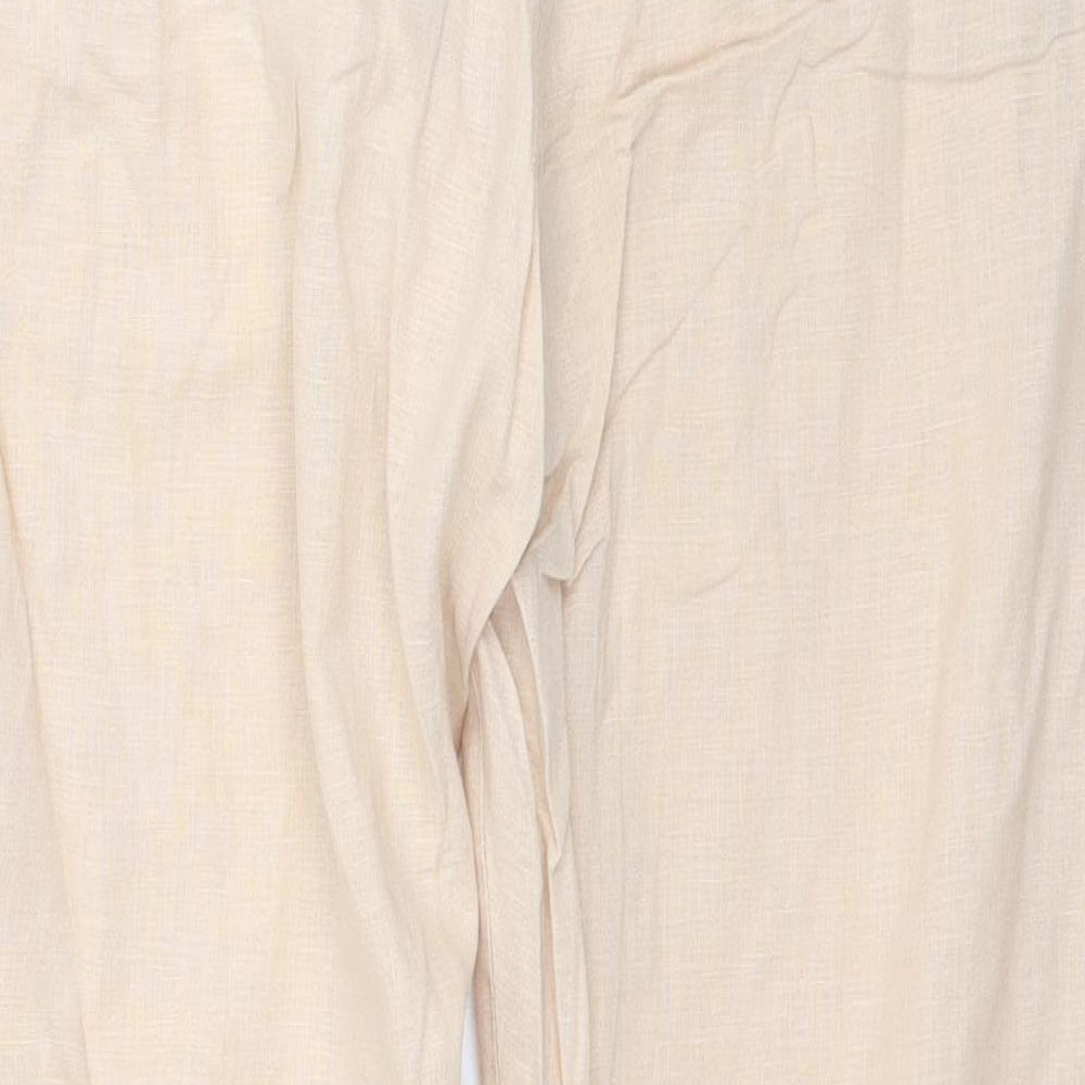 Atmosphere Womens Beige   Trousers  Size 14 L30 in