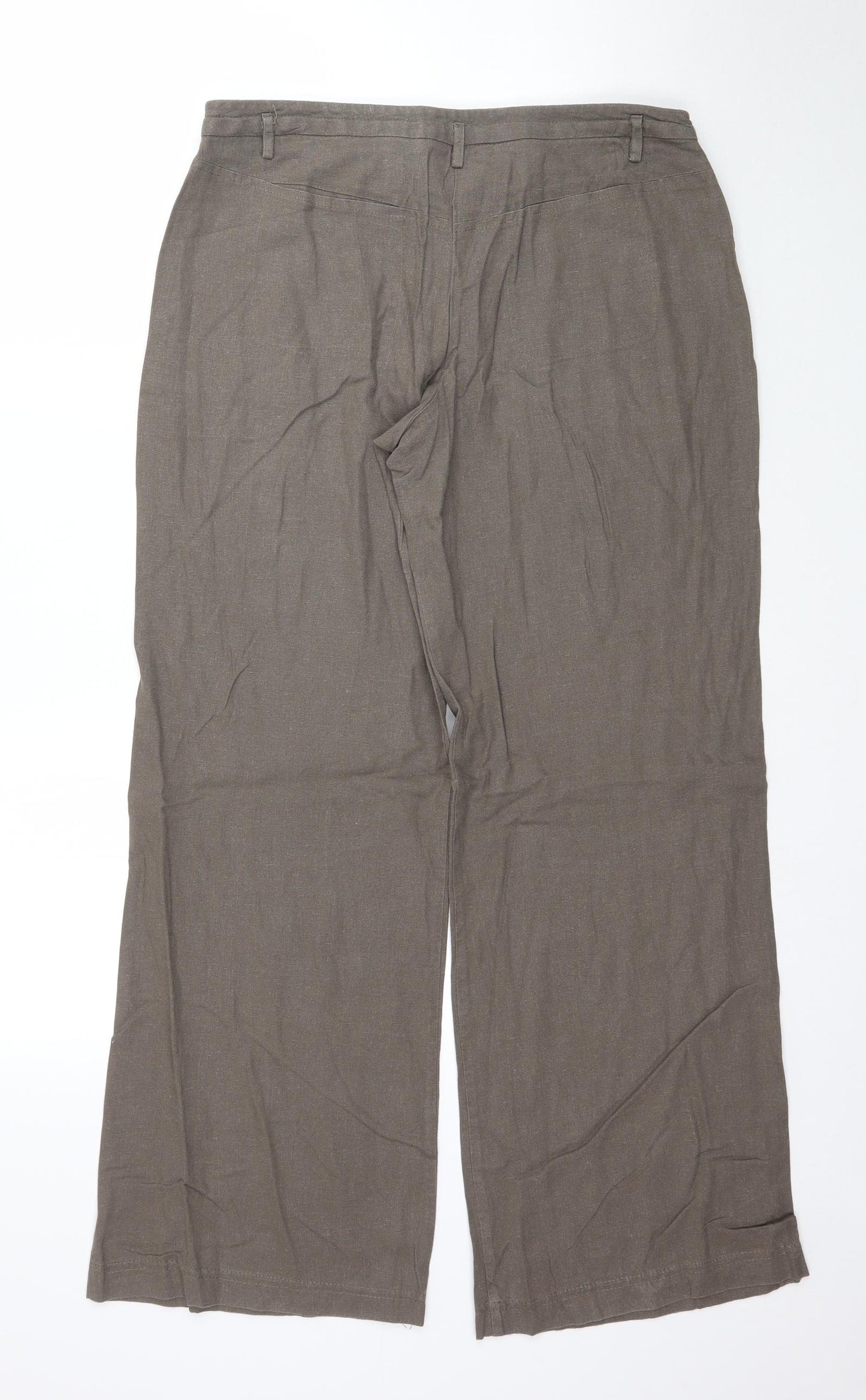FLORENCE & FRED Womens Brown   Trousers  Size 12 L30 in