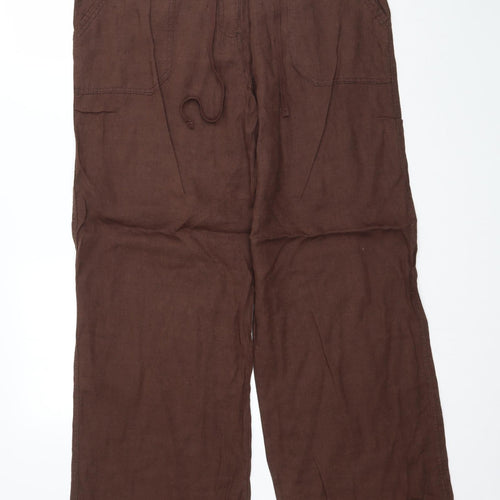 Atmosphere Womens Brown   Trousers  Size 14 L32 in