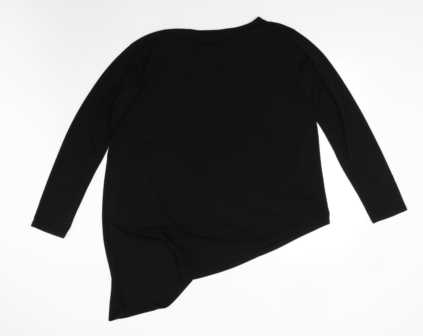 innocence Womens Black   Basic Blouse Size 16