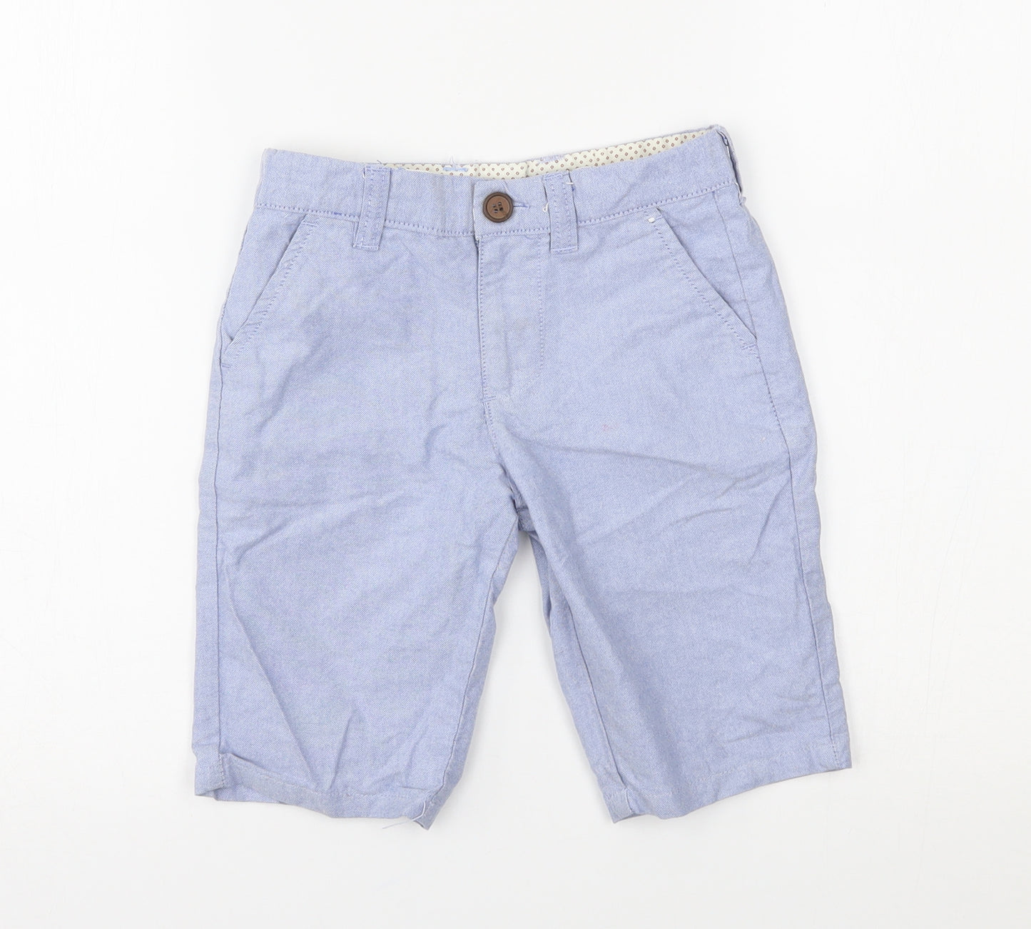 Primark Boys Blue   Chino Shorts Size 5-6 Years