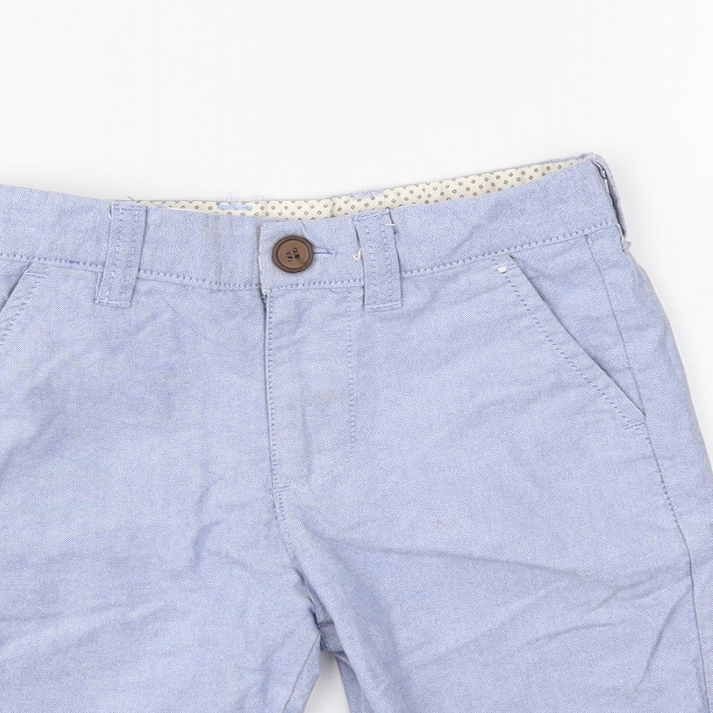Primark Boys Blue   Chino Shorts Size 5-6 Years