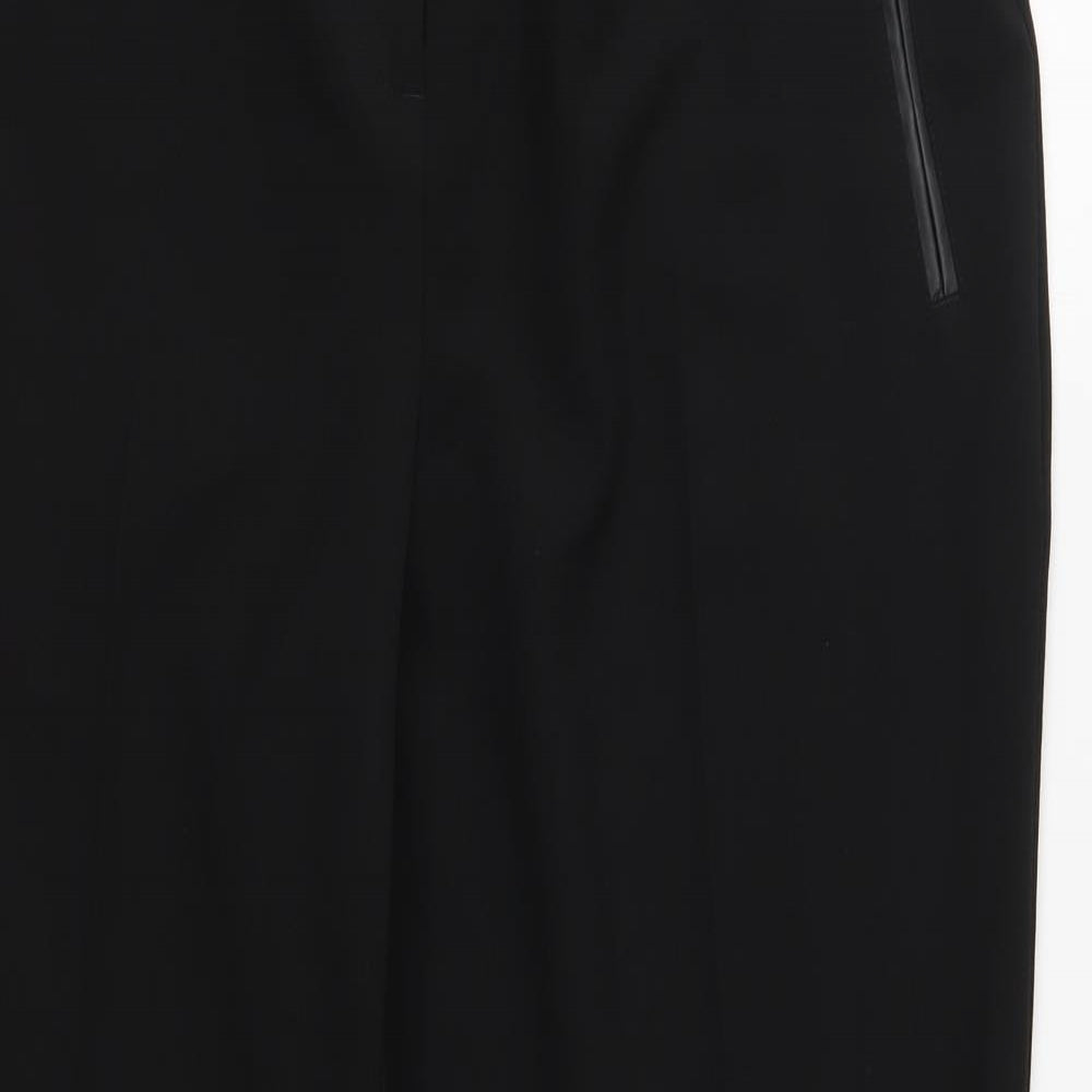 George Womens Black   Trousers  Size 16 L28 in