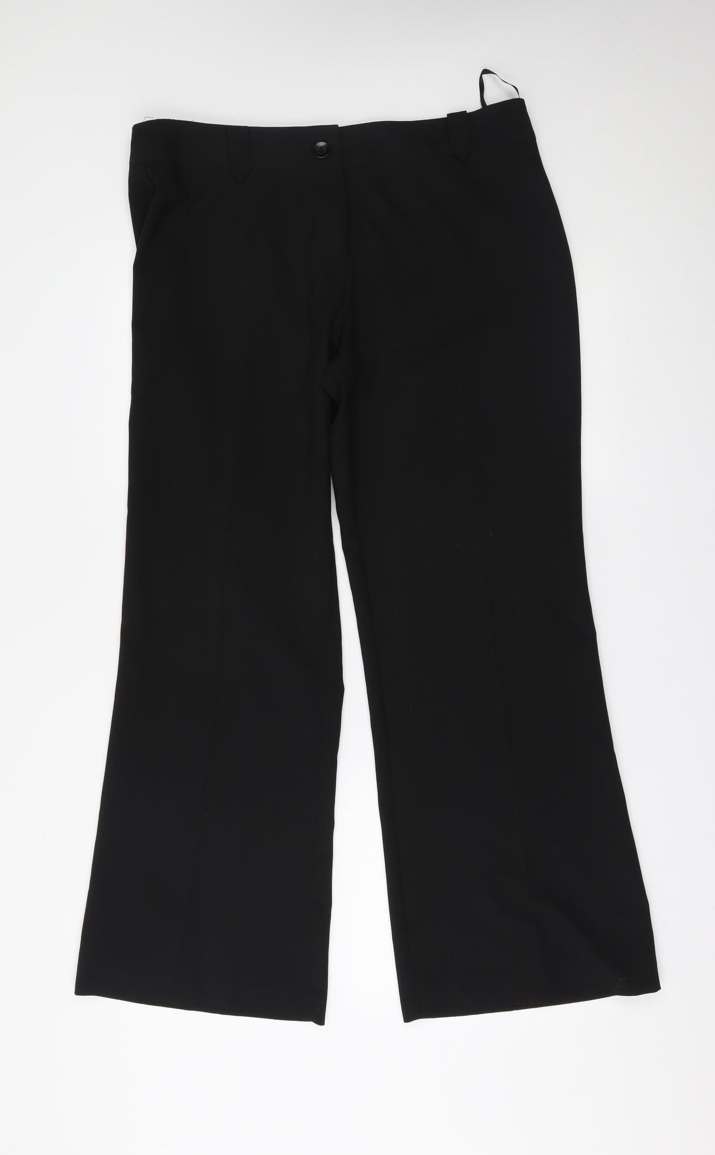 Dorothy Perkins Womens Black   Trousers  Size 16 L29 in