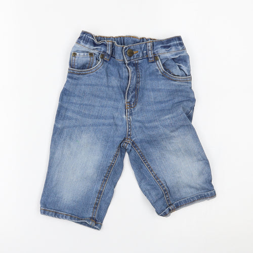 TU Boys Blue  Denim Bermuda Shorts Size 7 Years