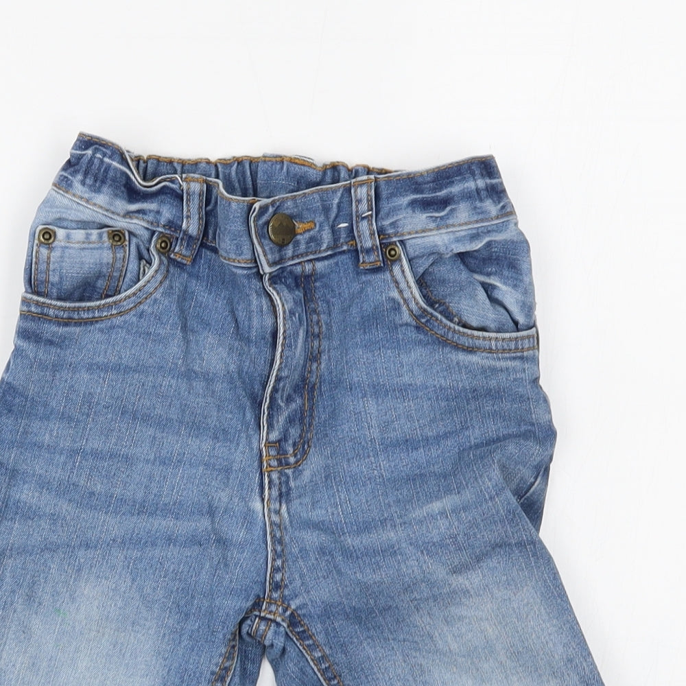 TU Boys Blue  Denim Bermuda Shorts Size 7 Years