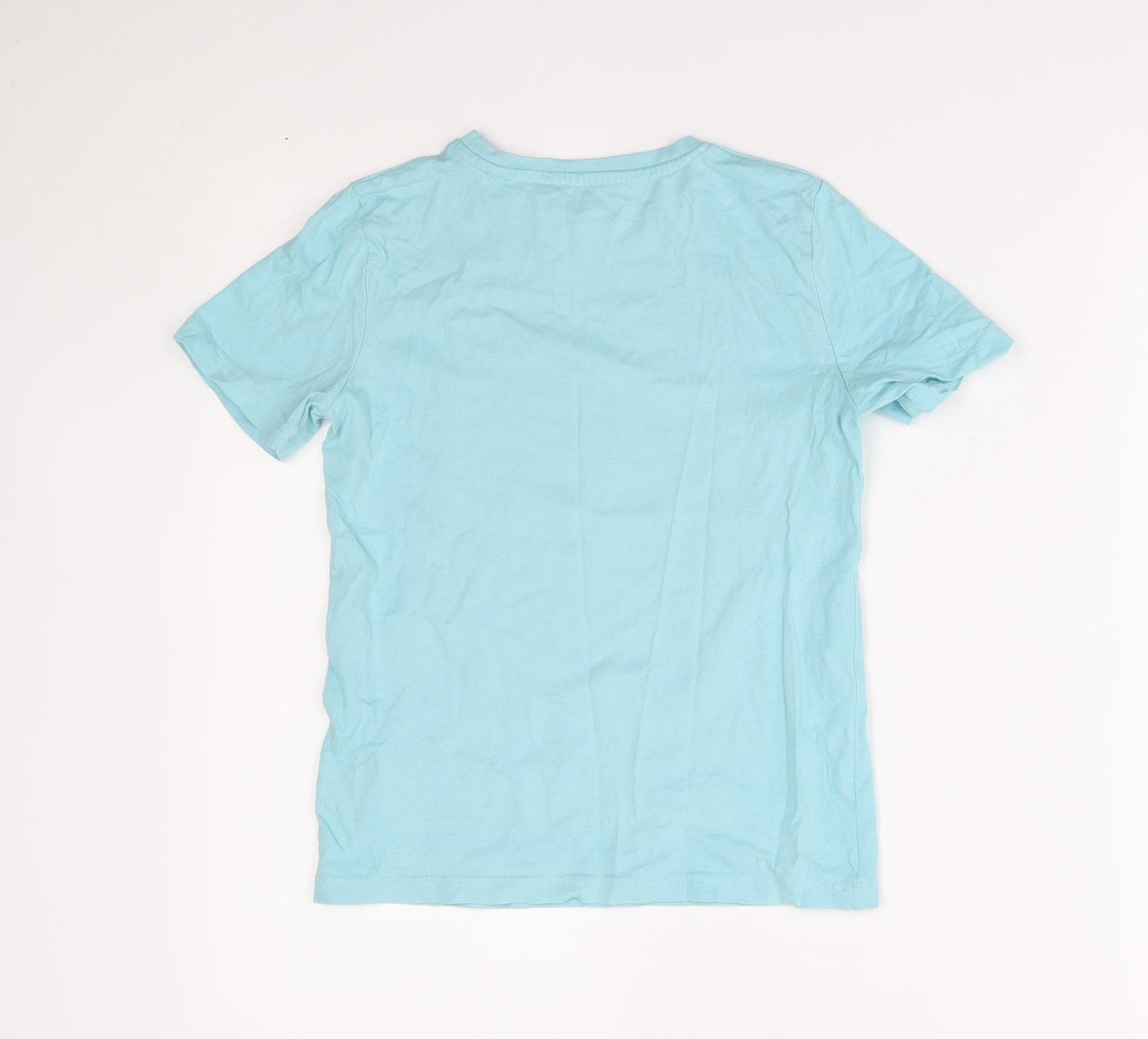 TU Boys Blue   Basic T-Shirt Size 8 Years