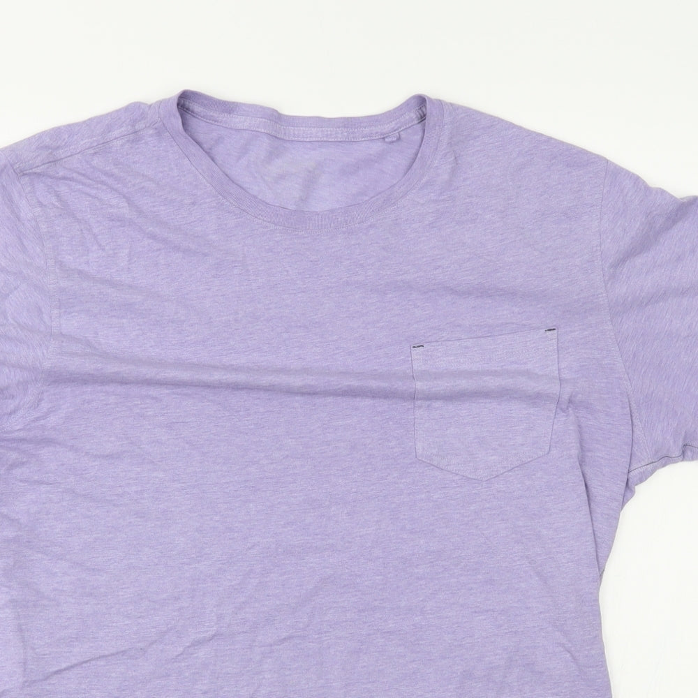 NEXT Mens Purple    T-Shirt Size M