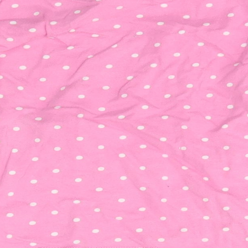 M&S Girls Pink Polka Dot  Basic T-Shirt Size 2-3 Years