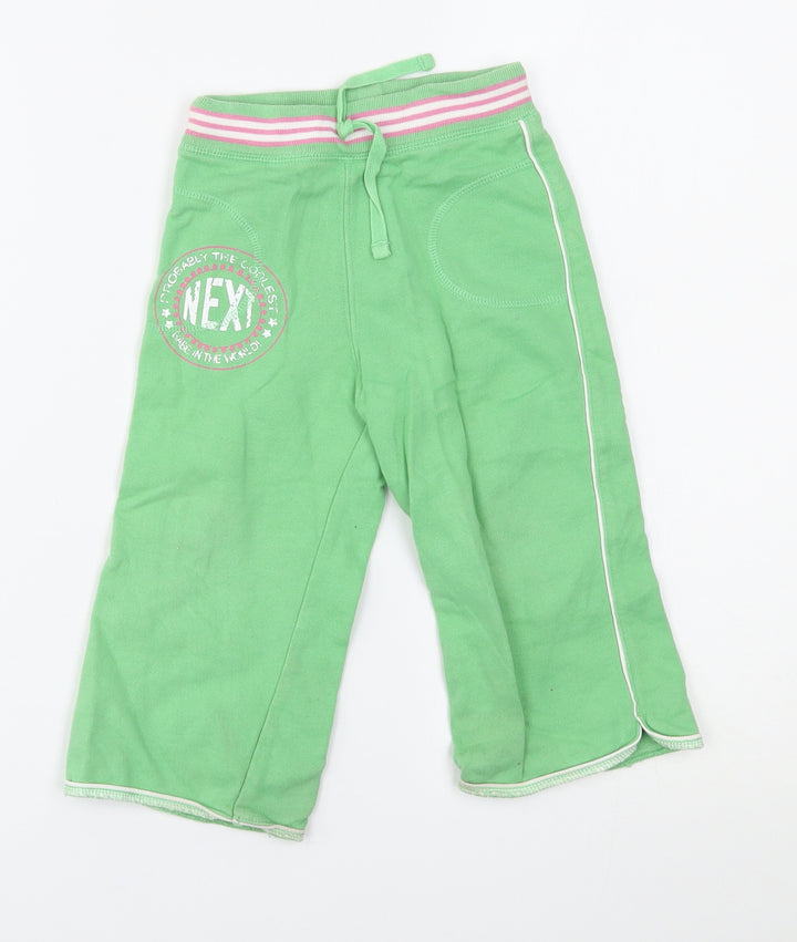 NEXT Baby Green Jogger Trousers Size 18-24 Months