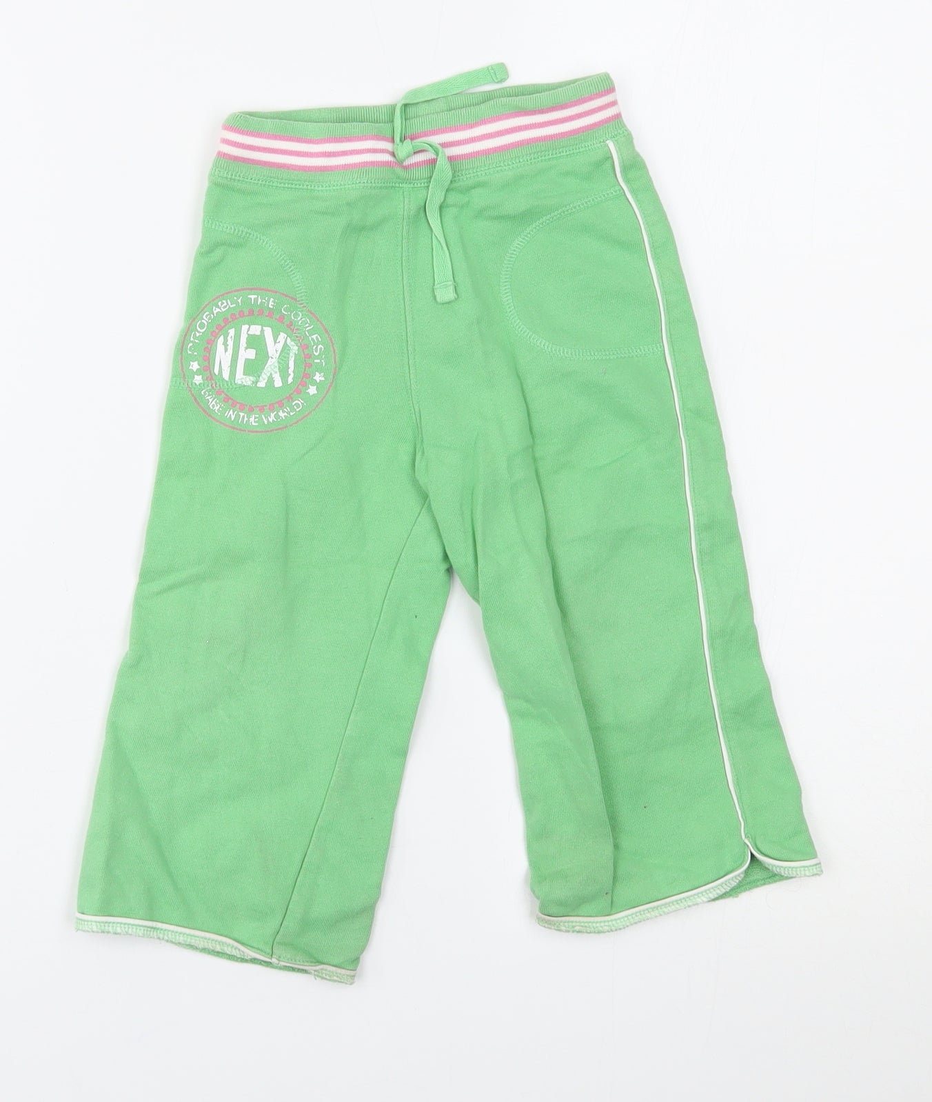 NEXT Baby Green   Jogger Trousers Size 18-24 Months