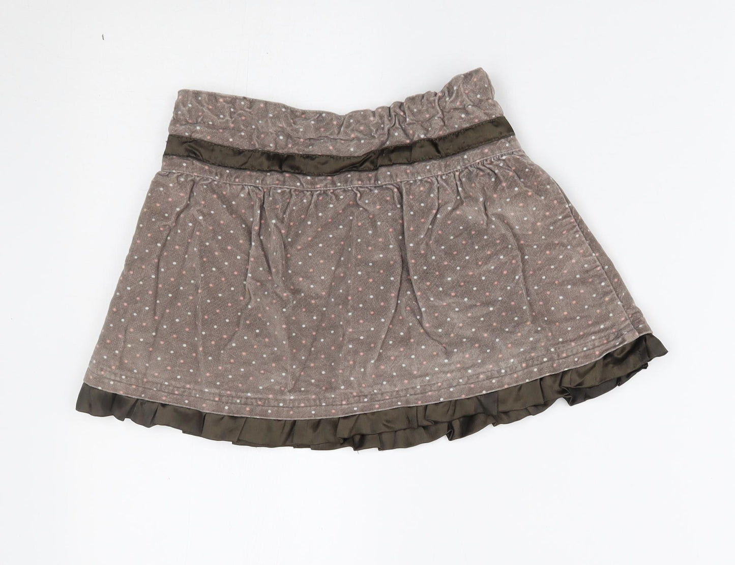 MINIMODE Girls Brown   A-Line Skirt Size 2-3 Years