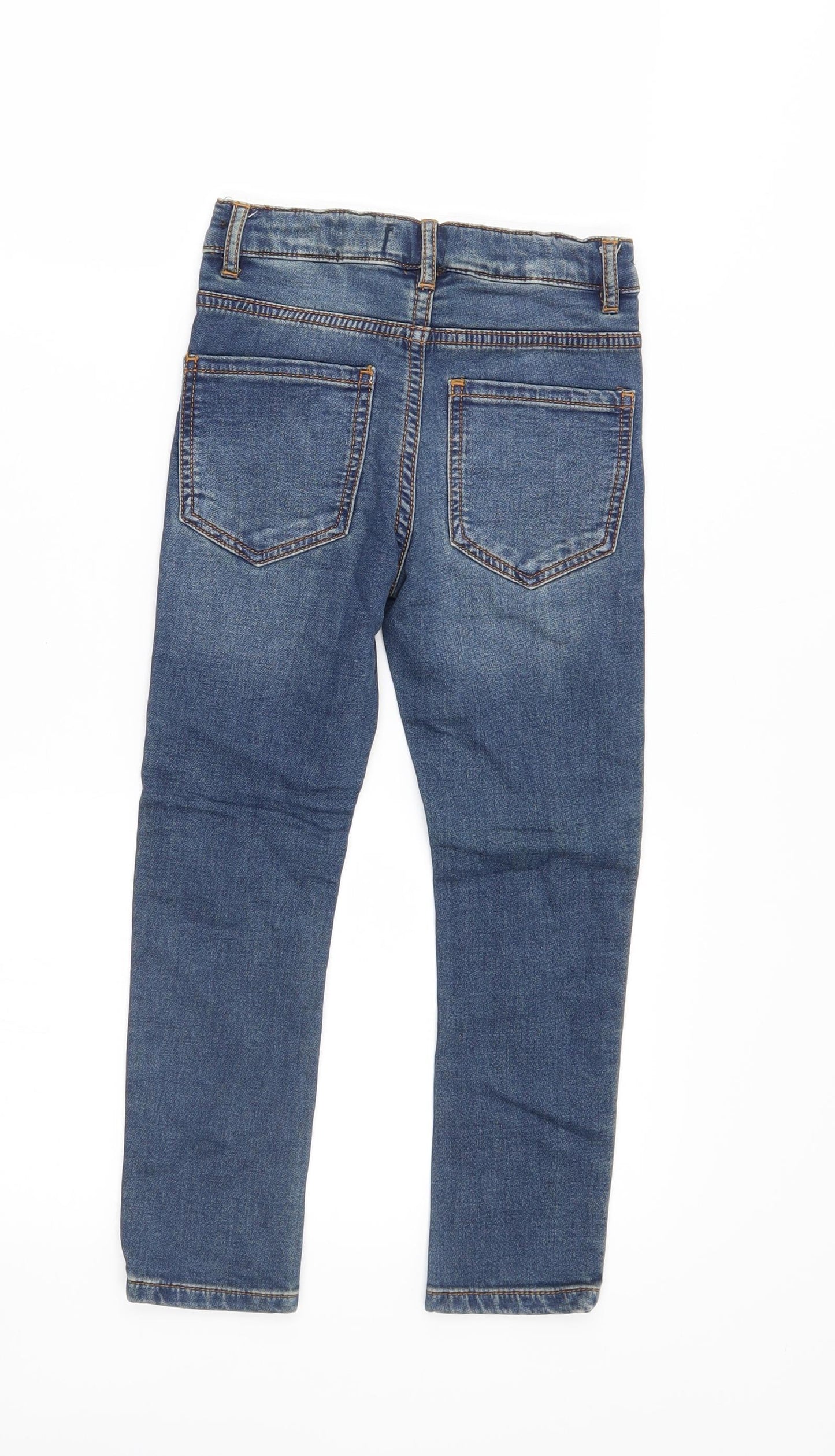 NEXT Girls Blue   Straight Jeans Size 6 Years -