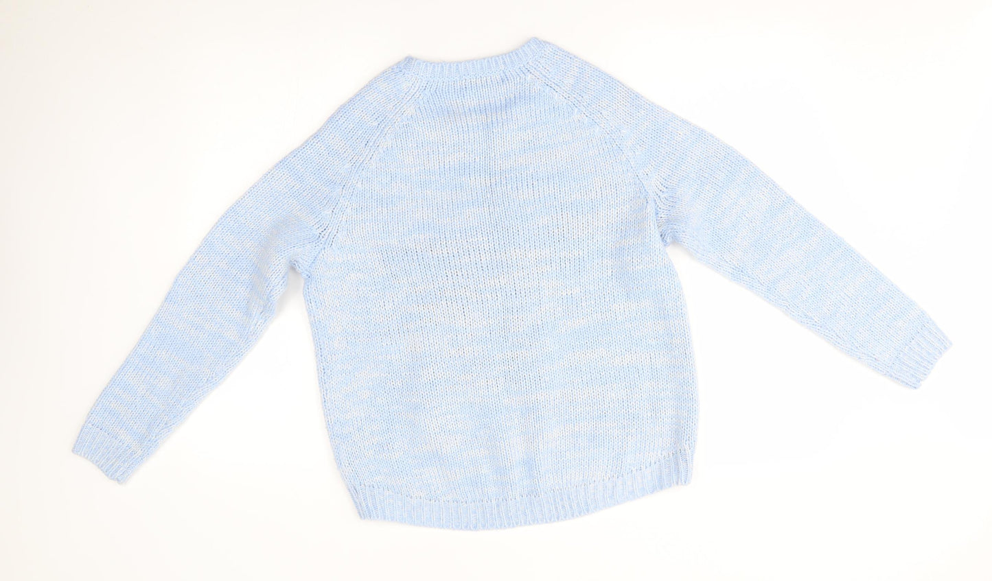 M&S Womens Blue   Pullover Jumper Size 12  - robin