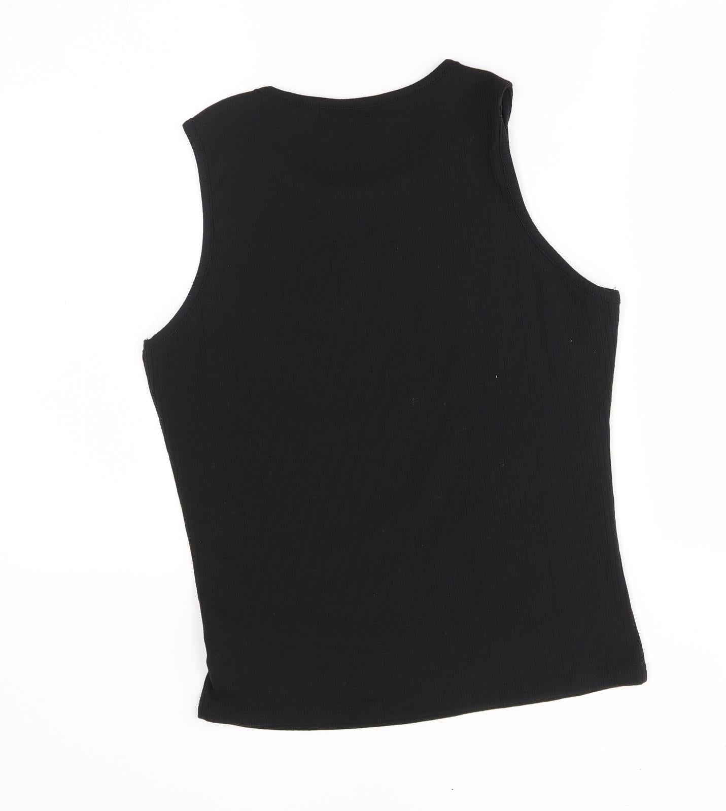 SheIn Womens Black   Vest Jumper Size L