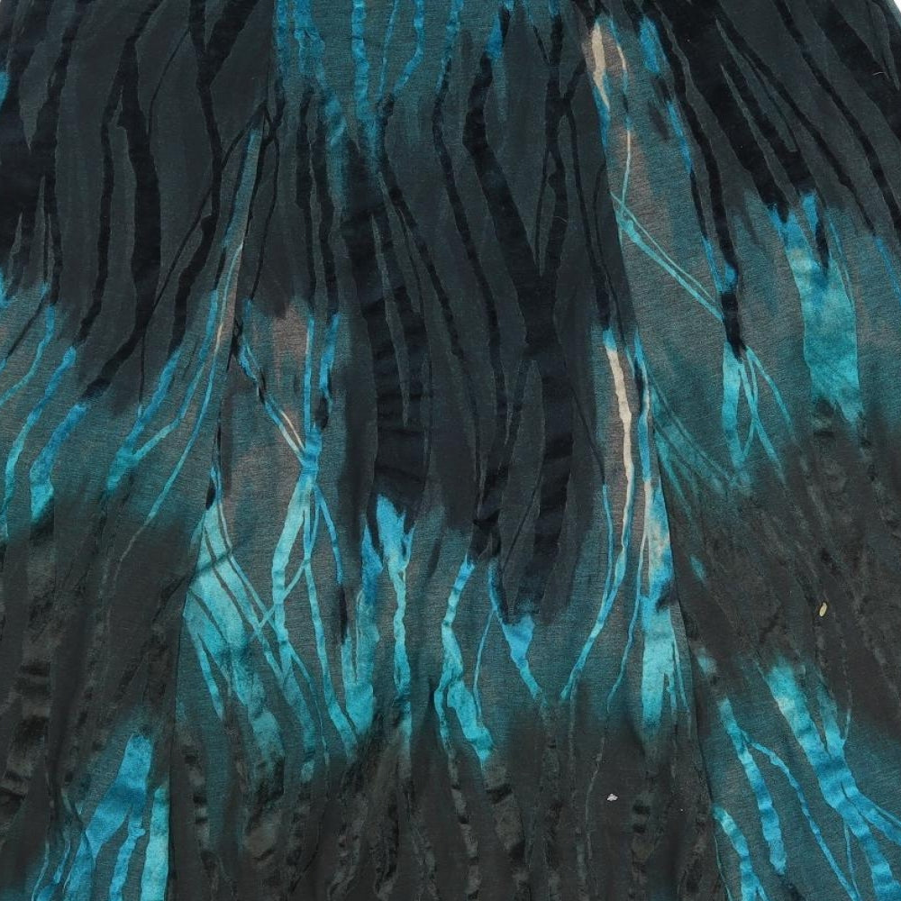 Chianti Womens Blue   Maxi Skirt Size 14