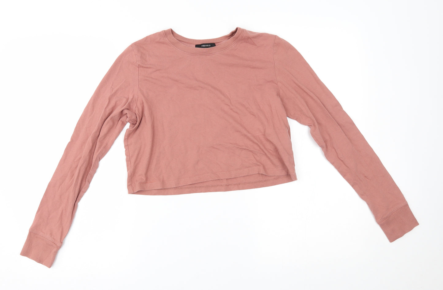 Forever21 Womens Pink   Basic T-Shirt Size S