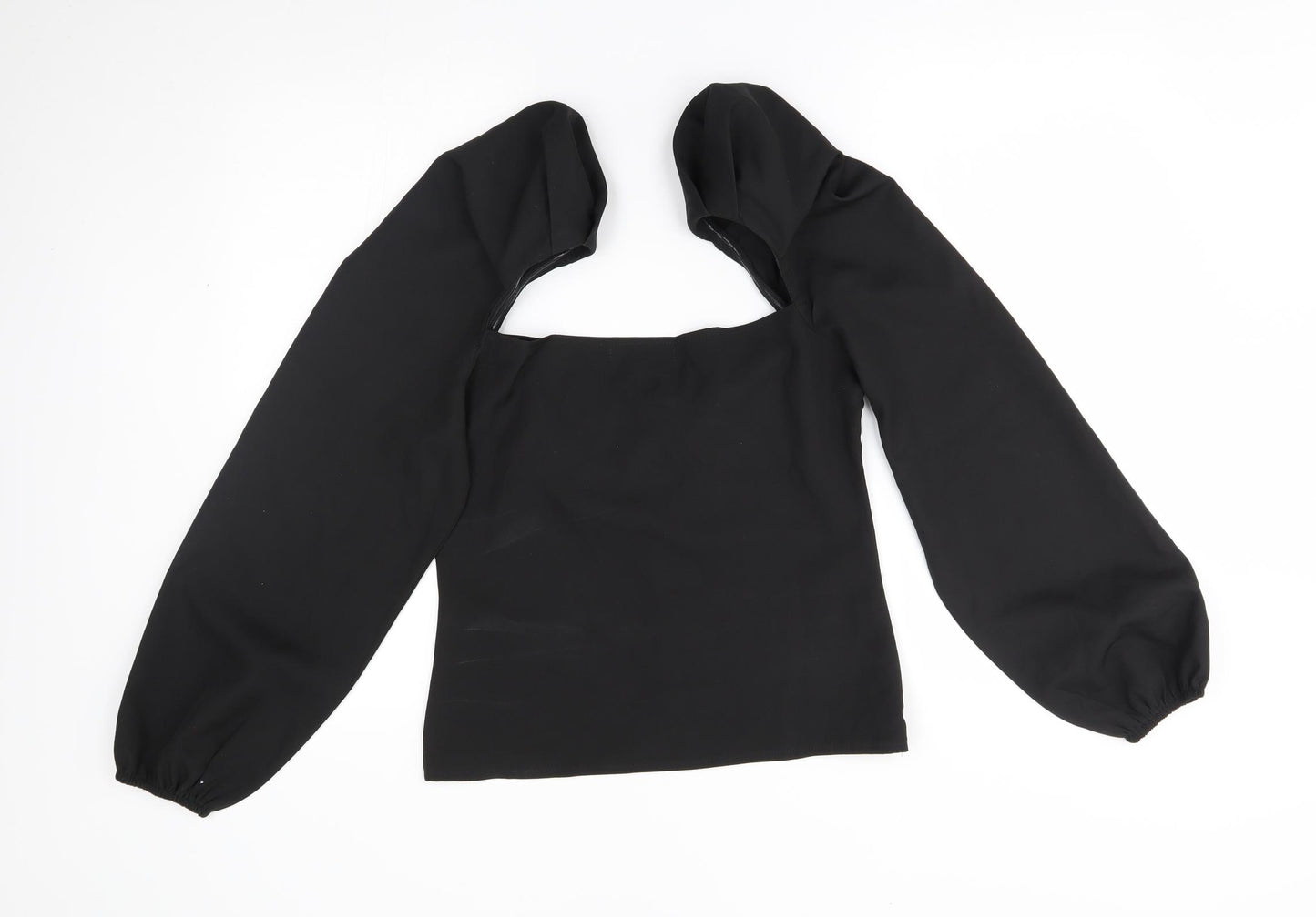 Missguided Womens Black   Basic Blouse Size 12