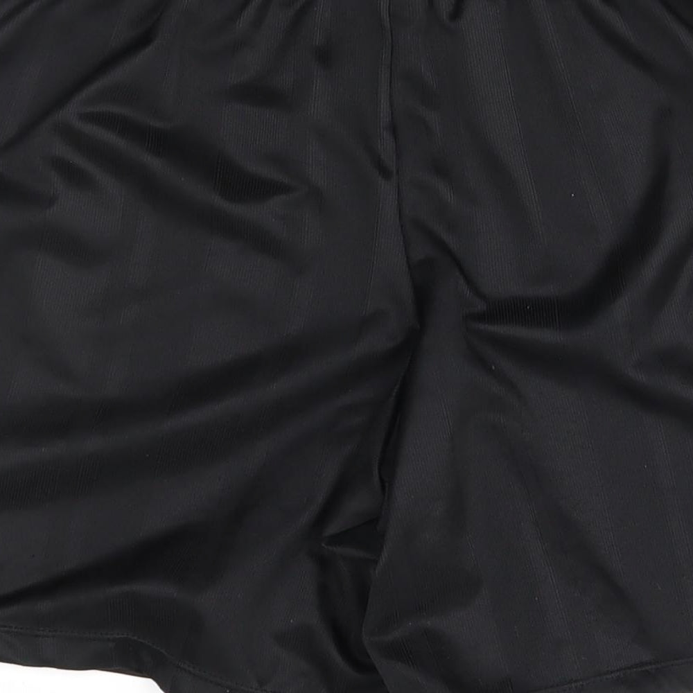 Sondico Boys Black   Sweat Shorts Size 11-12 Years