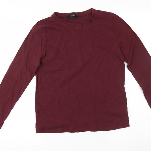 Forever21 Womens Red   Basic T-Shirt Size S