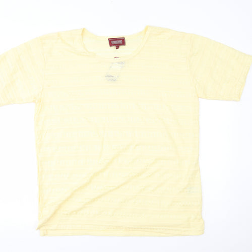 Icecube Womens Yellow   Pullover Jumper Size XL