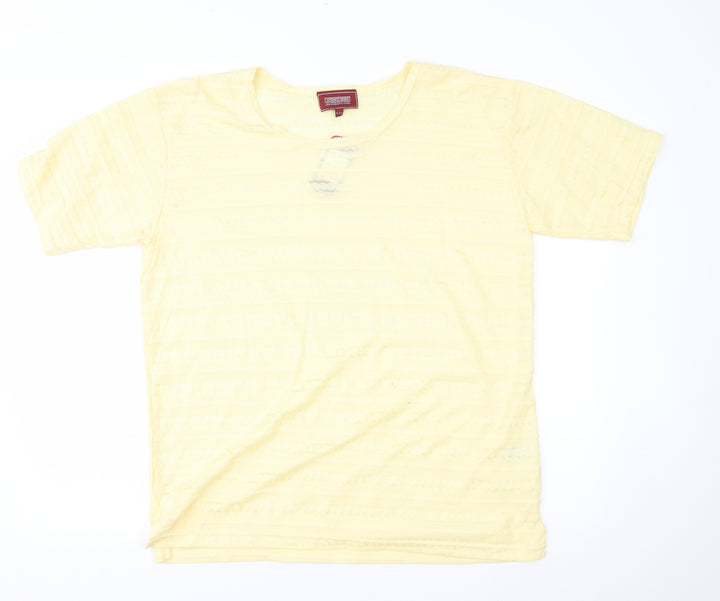 Icecube Womens Yellow   Pullover Jumper Size XL
