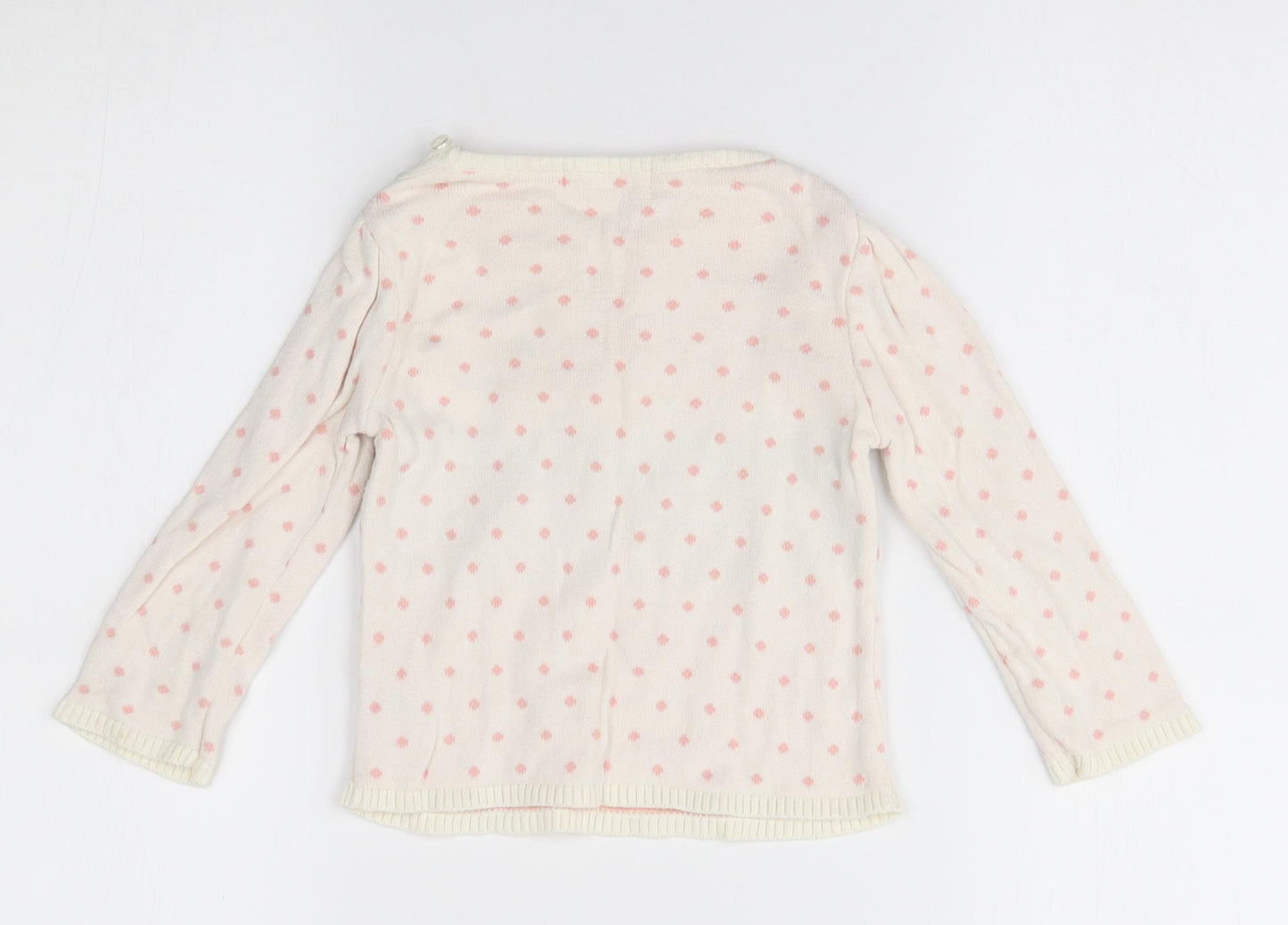 M&Co Baby Pink   Pullover Jumper Size 12-18 Months  - cat