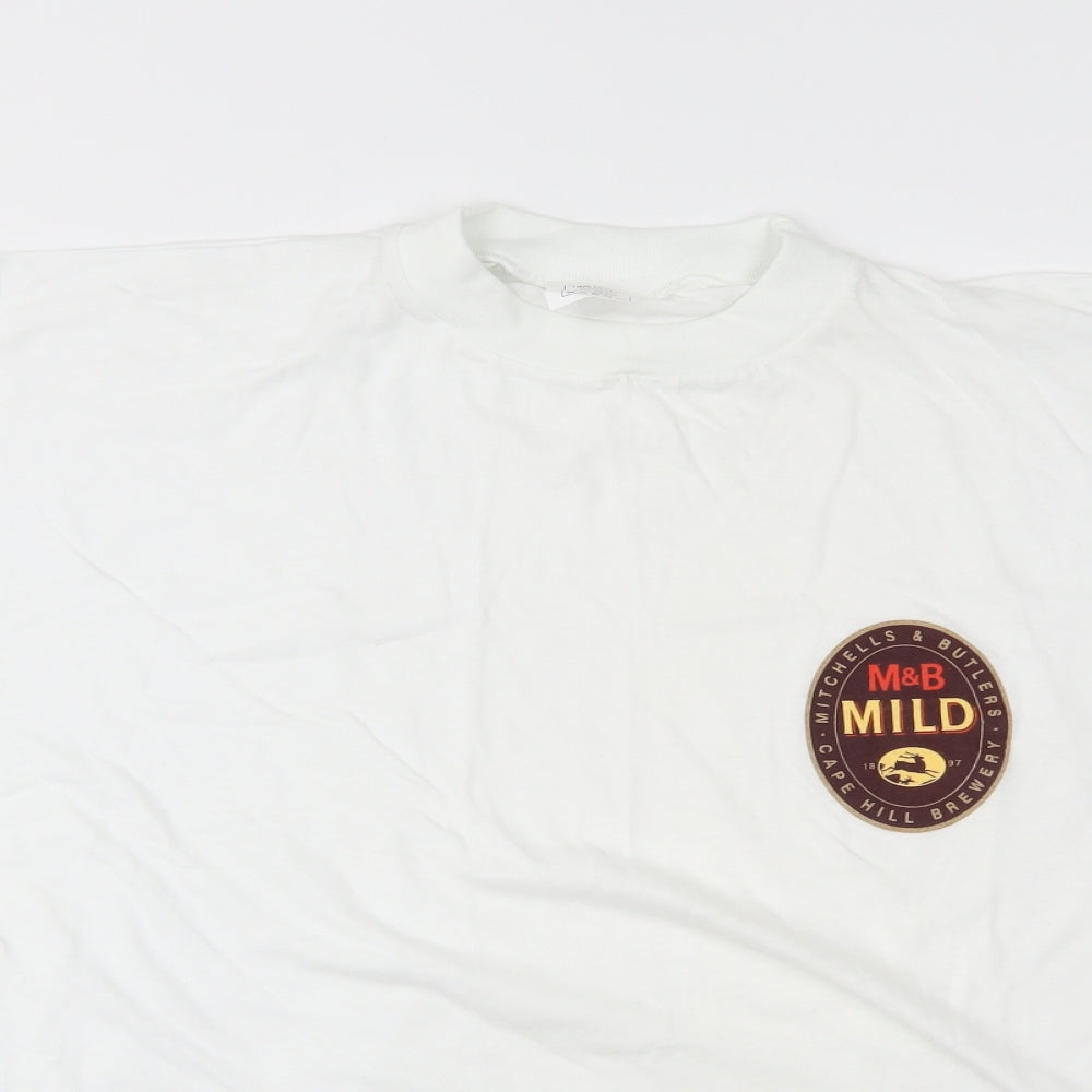 Mitchells & Butlers Mens White    T-Shirt Size XL