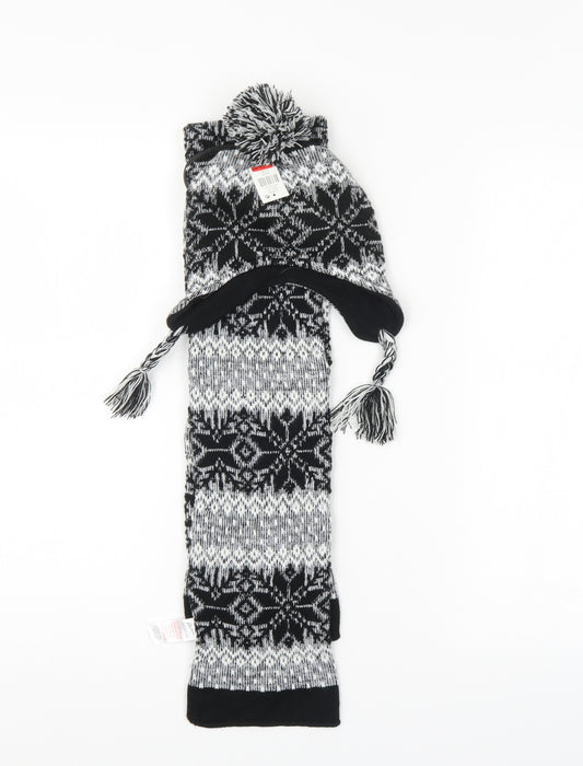 Rebel Boys Black   Scarf  One Size