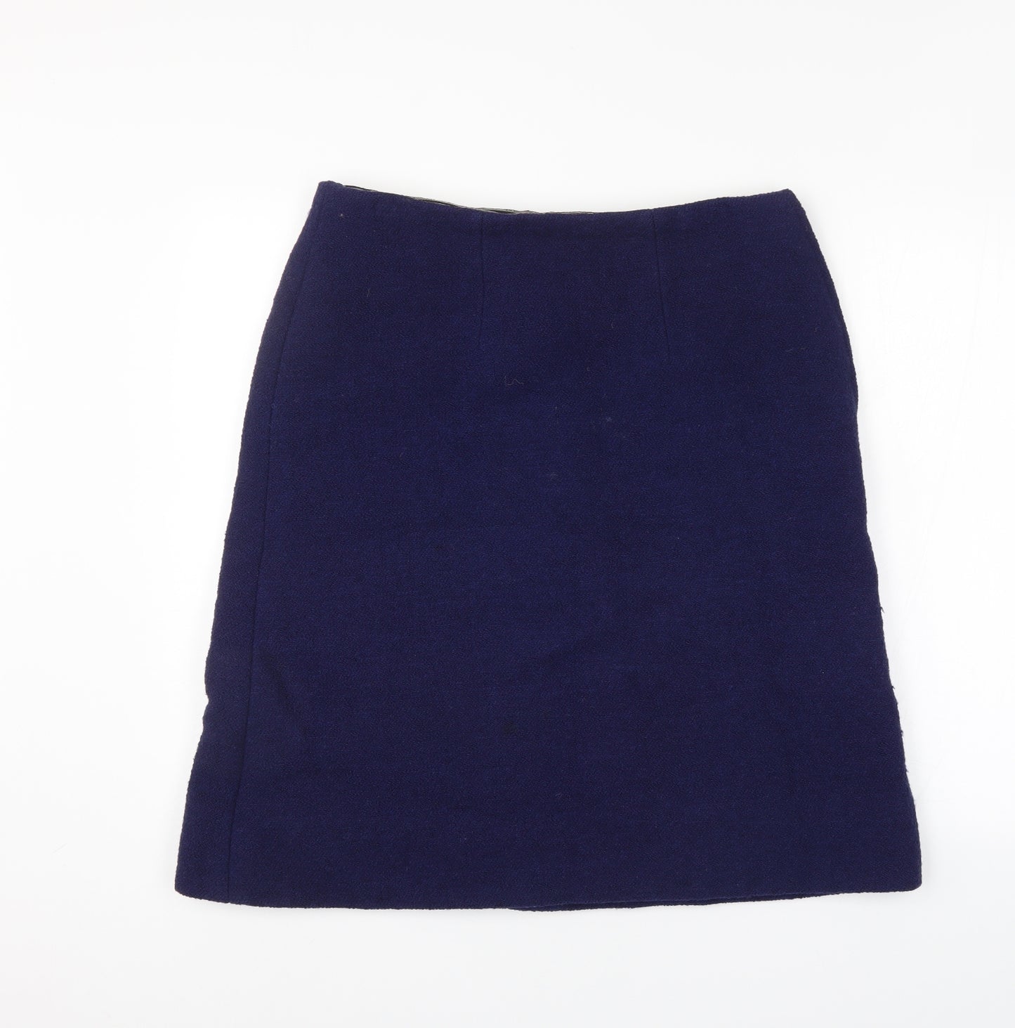Preworn Womens Blue   A-Line Skirt