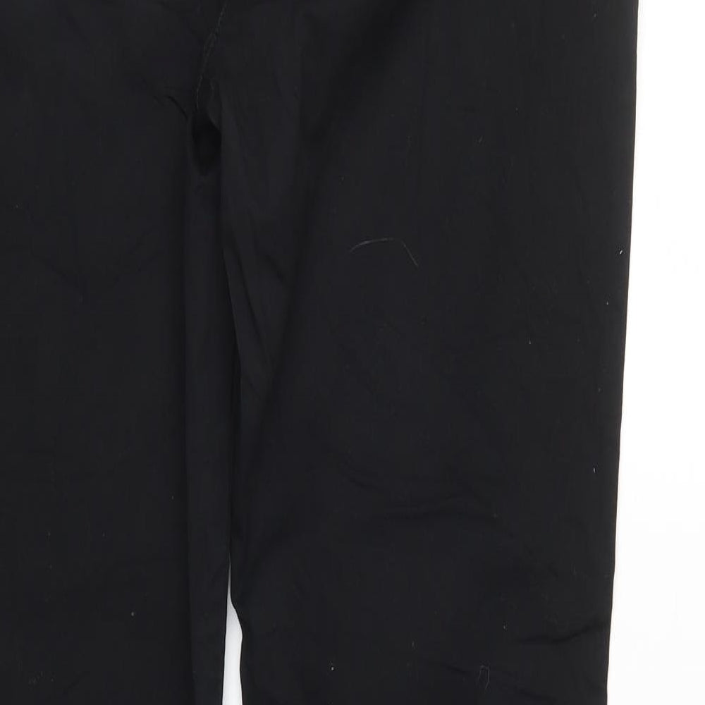 Canda Womens Black  Denim Straight Jeans Size 8 L29 in