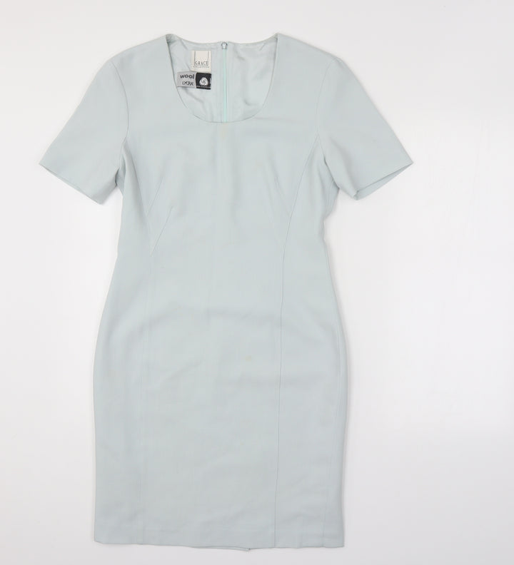 Grace Collection Womens Blue   Bodycon