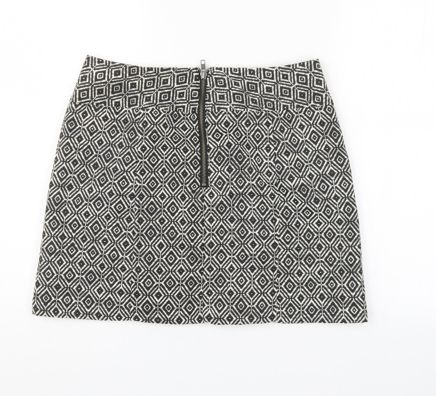 NEXT Womens Multicoloured Geometric  A-Line Skirt Size 10