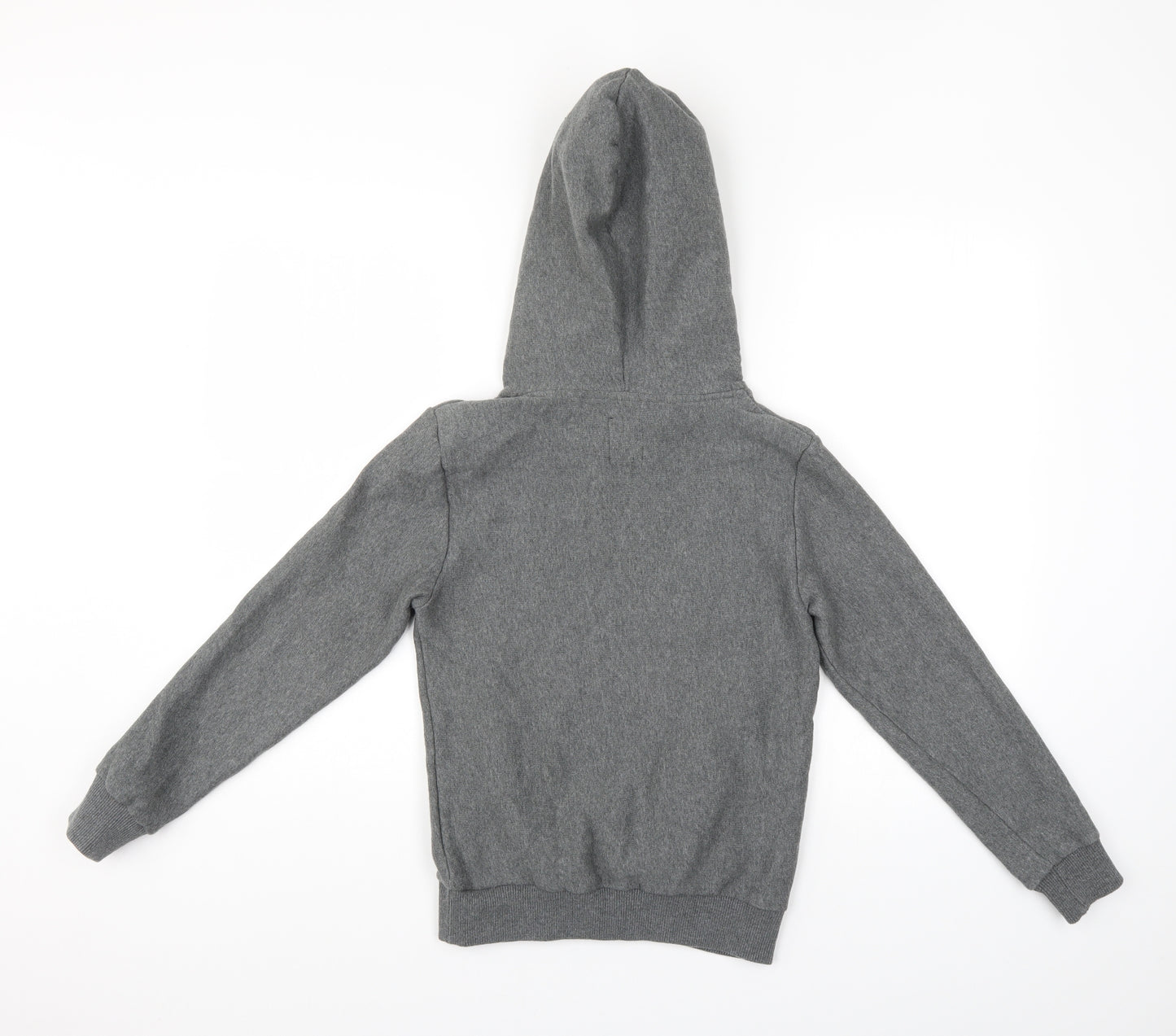 Jeff Genetics Mens Grey   Pullover Hoodie Size S