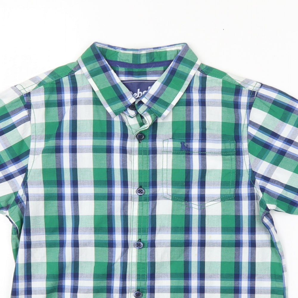 Rebel Boys Multicoloured Check  Basic Casual Size 9-10 Years