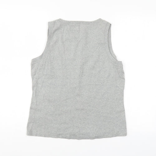 Cherokee Womens Grey   Basic Tank Size 20
