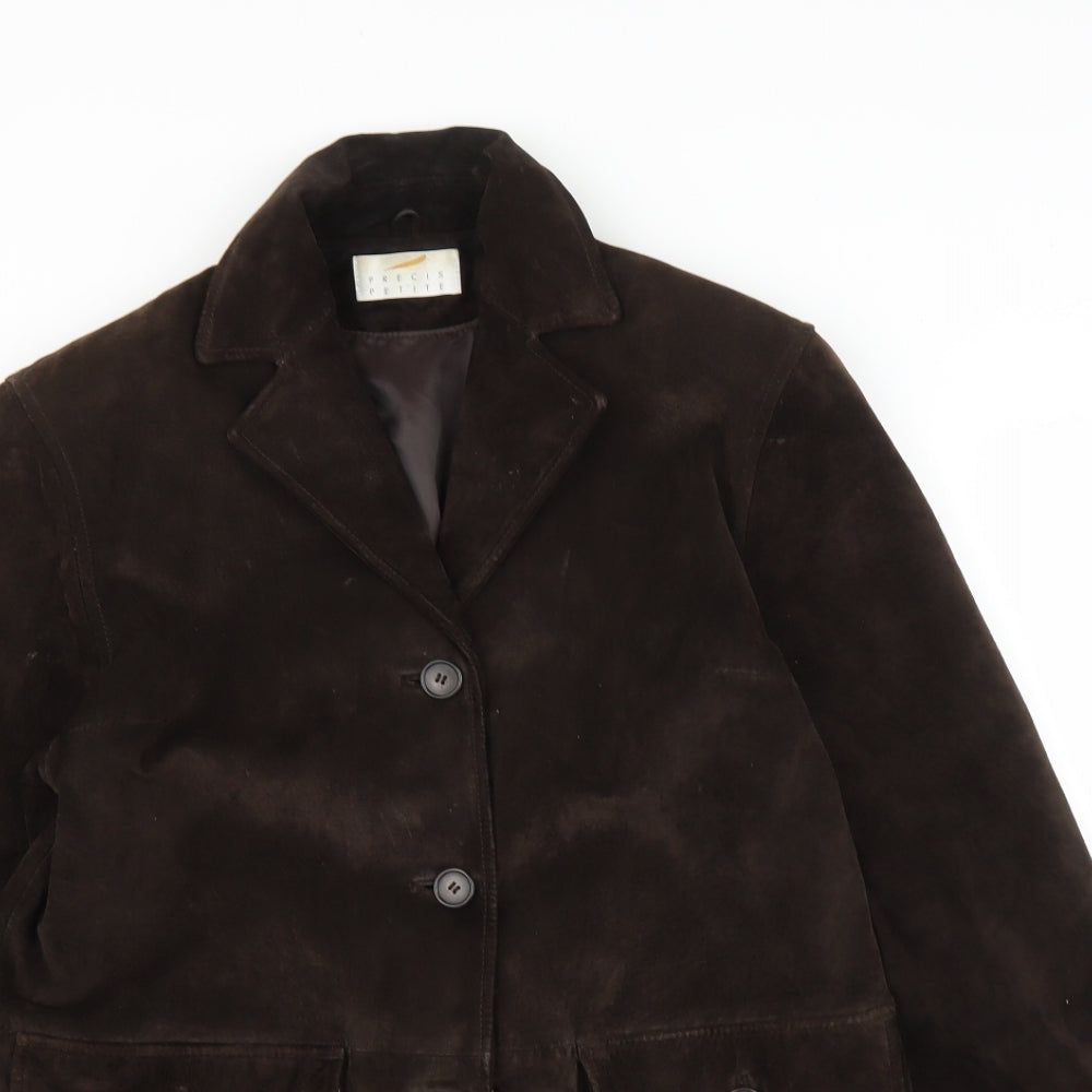 Precis petite Womens Brown   Jacket Blazer Size 12